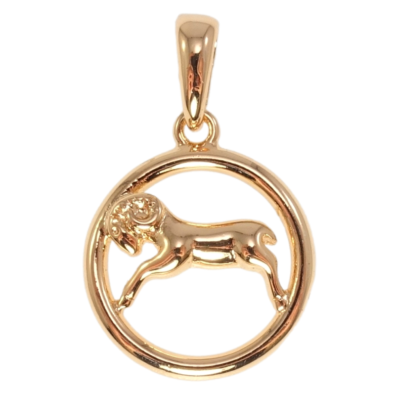 Кулон Fallon Позолота 18K Знак Зодіаку Овен фото №1