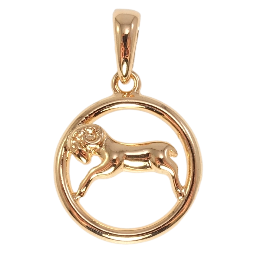 Кулон Fallon Позолота 18K Знак Зодіаку Овен фото №1 Кулон Fallon Позолота 18K Знак Зодіаку Овен фото №1