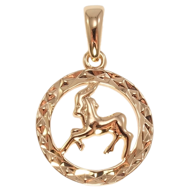 Кулон Fallon Позолота 18K Знак Зодіаку Козеріг фото №5