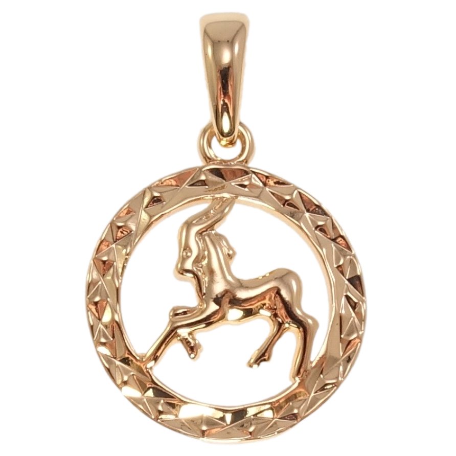 Кулон Fallon Позолота 18K Знак Зодіаку Козеріг фото №1 Кулон Fallon Позолота 18K Знак Зодіаку Козеріг фото №1