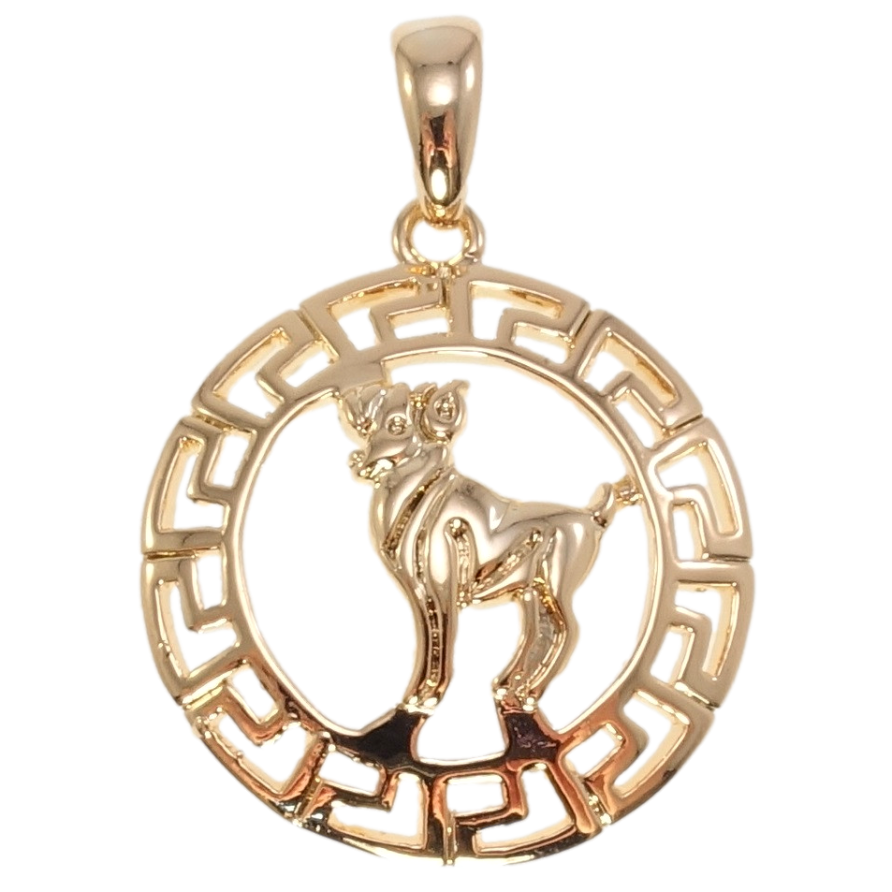 Кулон Fallon Позолота 18K Знак Зодиака Овен фото №1