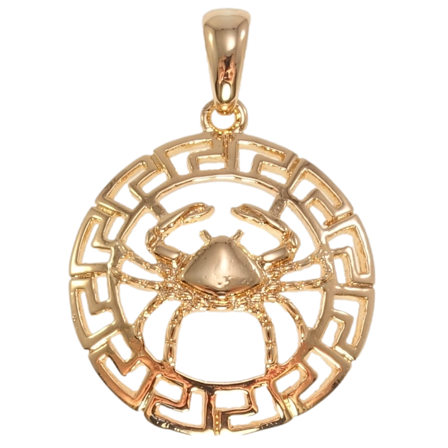 Кулон Fallon Позолота 18K Знак Зодіаку Рак фото №1 Кулон Fallon Позолота 18K Знак Зодіаку Рак фото №1