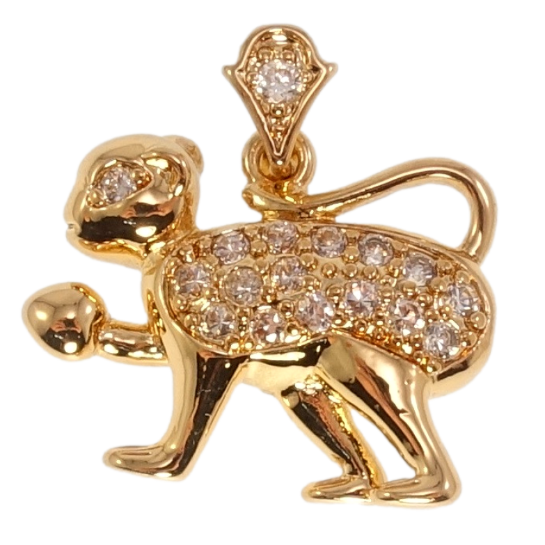 Кулон Fallon Позолота 18K Мавпочка фото №21