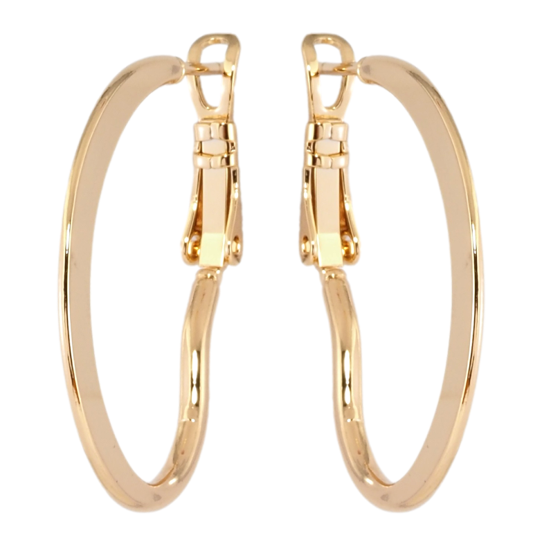 Серьги Xuping Позолота 18K итальянский замок Фигурные фото №1