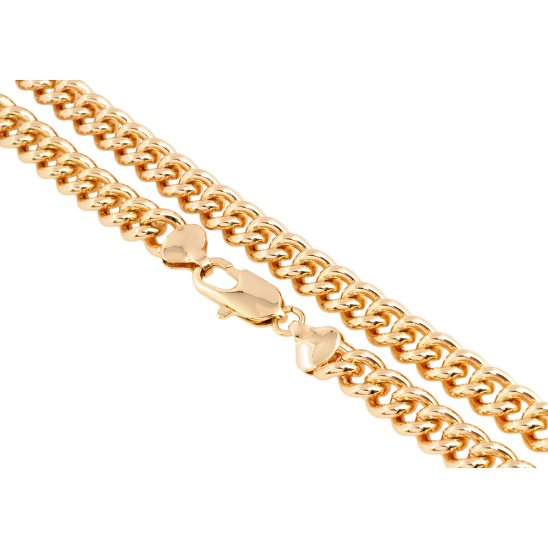 Ланцюжок Xuping Позолота 18K Плетіння Панцирне довжина 50см х 9мм фото №8