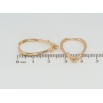 Серьги Xuping Позолота 18K колечки Декоративные фото №2