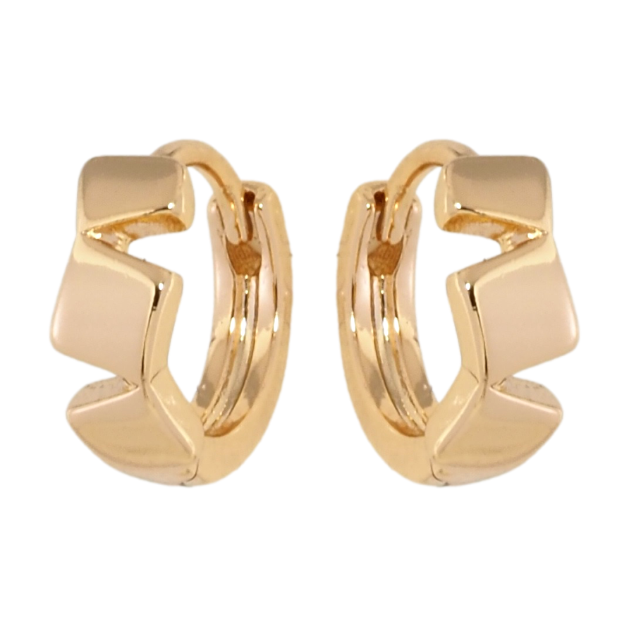Серьги Xuping Позолота 18K колечки Фигурные фото №1