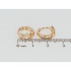 Серьги Xuping Позолота 18K колечки Фигурные фото №2