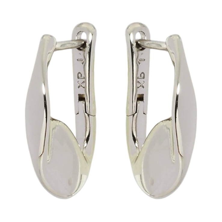 Сережки Xuping Родій англійський замок Фігурні фото №4