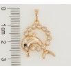 Кулон Xuping Позолота 18K Дельфін для ланцюжка до 5мм фото №2