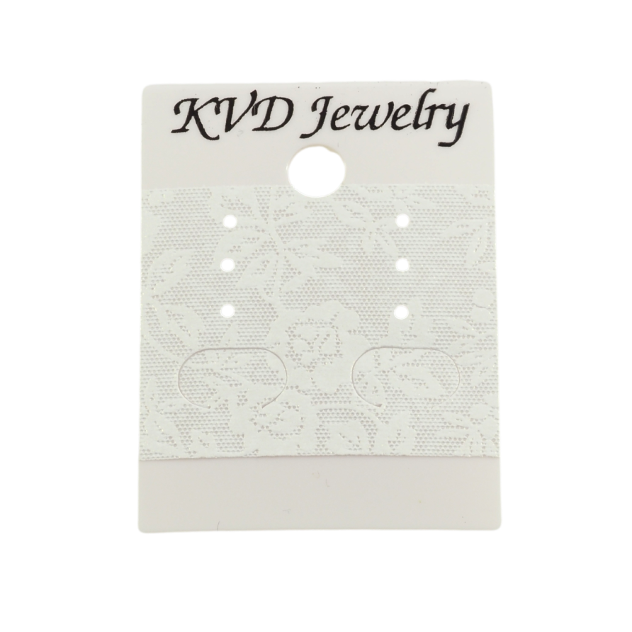 Планшетка під сережки Планшетка KVD Jewelry, 5х3.7см, ціна за 10 шт. фото №1