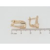 Серьги Xuping Позолота 18K английский замок Булавки фото №2