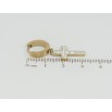 Сережки Xuping TTM Stainless Steel колір 14K підвіски на колечках Хрестики з цирконієм фото №2