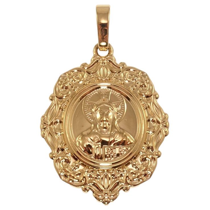 Кулон Xuping Позолота 18K Ладанка Господь Вседержитель для ланцюжка до 5мм фото №21 Кулон Xuping Позолота 18K Ладанка Господь Вседержитель для ланцюжка до 5мм фото №21