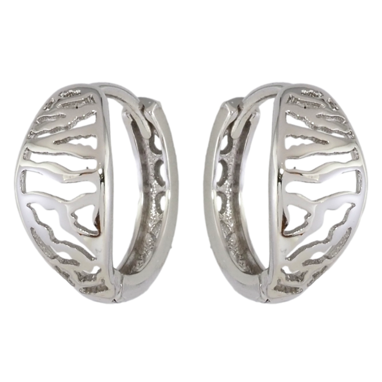 Сережки Xuping Родій колечка Різьблений візерунок фото №1