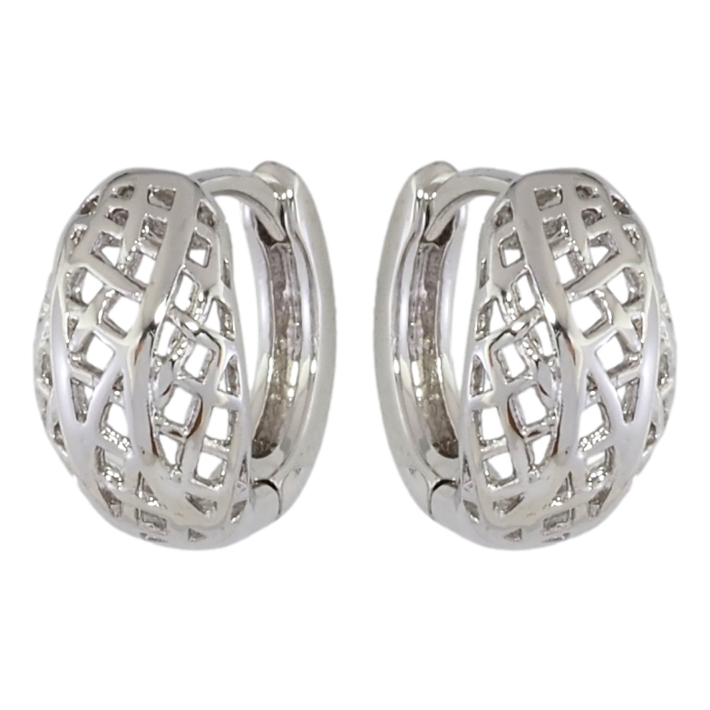 Сережки Xuping Родій колечка Різьблений візерунок фото №1