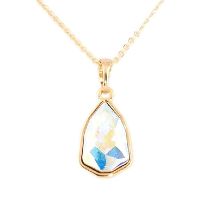 Кулон Xuping колір 18K з кристалами Swarovski на ланцюжку Кристал АВ довжина 39-44см х 1мм фото №12