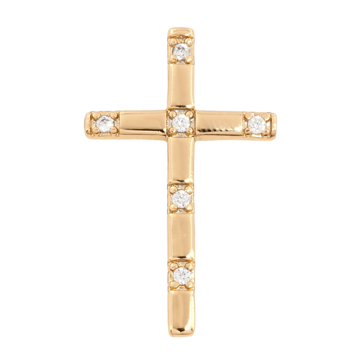 Кулон Xuping Позолота 18K Крест с цирконием для цепочки до 2мм фото №18 Кулон Xuping Позолота 18K Крест с цирконием для цепочки до 2мм фото №18