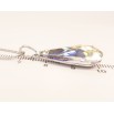 Кулон Xuping цвет Родий с кристаллами Swarovski на цепочке Кристалл Sunshine Delite длина 40-45см х 1мм фото №5