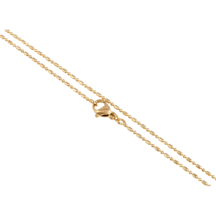 Ланцюжок Xuping Позолота 18K Плетіння Перлина довжина 49см х 1мм фото №17