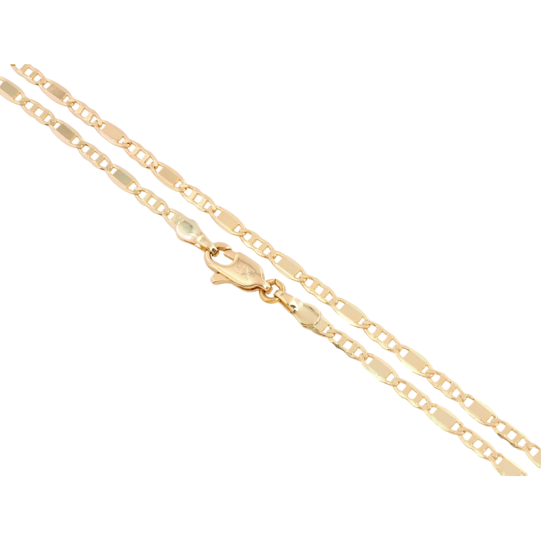 Цепочка Xuping Позолота 18K Плетение Фантазийное длина 45см х 2мм фото №10