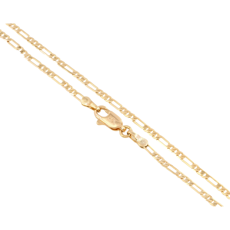 Цепочка Xuping Позолота 18K Плетение Фигаро длина 49см х 2мм фото №8