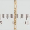 Ланцюжок Xuping Позолота 18K Плетіння Фігаро довжина 49см х 2мм фото №2