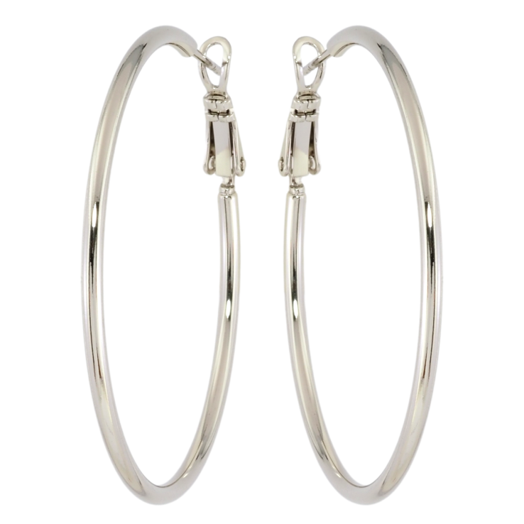 Сережки Xuping Родій кільця (конго) Класика ø 4.7см фото №10