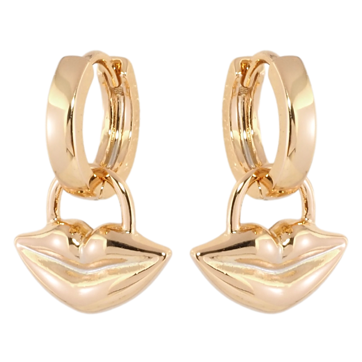 Серьги Xuping Позолота 18K подвески на колечках Улыбки 2 в 1 фото №15 Серьги Xuping Позолота 18K подвески на колечках Улыбки 2 в 1 фото №15