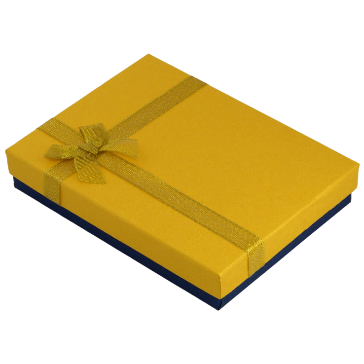Подарункова жовто- блакитна коробка з бантом Універсальна (Каблучка, Кулон, Сережки) Розмір 12х16см, h= 3см фото №8 Подарункова жовто- блакитна коробка з бантом Універсальна (Каблучка, Кулон, Сережки) Розмір 12х16см, h= 3см фото №8