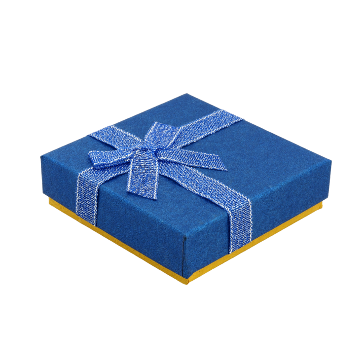 Подарункова синьо- жовта коробка з бантом Універсальна (Каблучка, Кулон, Сережки) Розмір 9х9см, h = 2.5см фото №13 Подарункова синьо- жовта коробка з бантом Універсальна (Каблучка, Кулон, Сережки) Розмір 9х9см, h = 2.5см фото №13