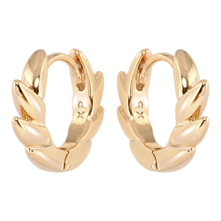 Серьги Xuping Позолота 18K колечки Декоративный узор фото №14