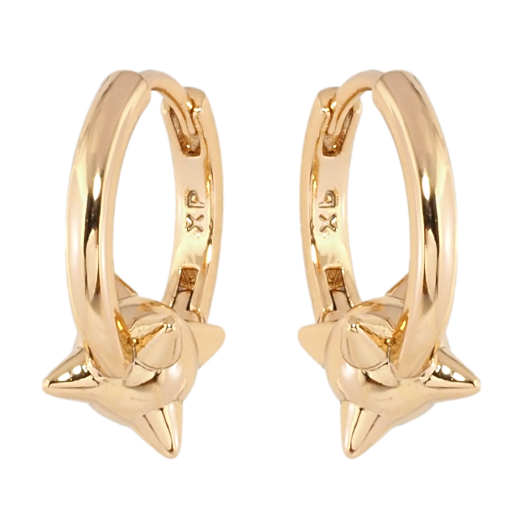 Серьги Xuping Позолота 18K колечки Декоративные фото №23