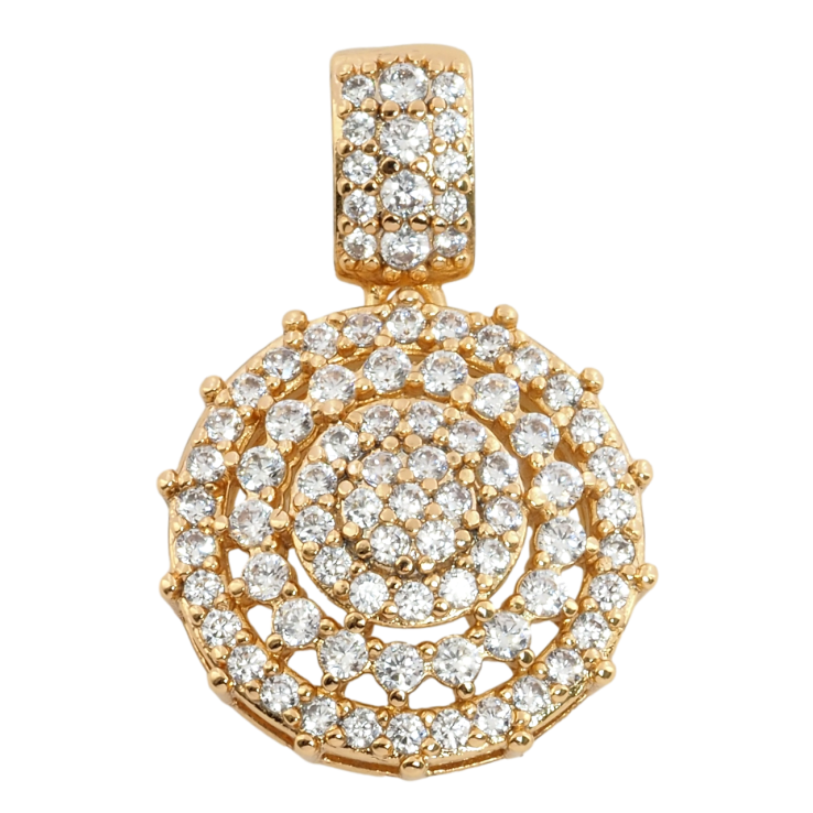 Кулон Xuping Позолота 18K Інкрустація цирконієм для ланцюжка до 4мм фото №23