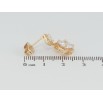 Серьги Xuping Позолота 18K пусеты Кристальные подвески фото №2 Серьги Xuping Позолота 18K пусеты Кристальные подвески фото №2