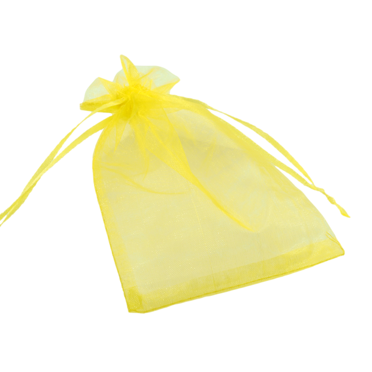 Мішечок подарунковий з органзи Жовтий розмір 10х15см ціна за 1 шт. фото №5 Мішечок подарунковий з органзи Жовтий розмір 10х15см ціна за 1 шт. фото №5