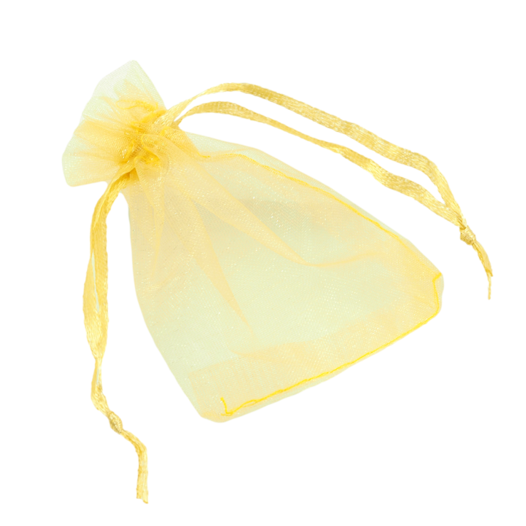 Мішечок подарунковий з органзи Жовтий розмір 7х9см ціна за 1 шт. фото №11 Мішечок подарунковий з органзи Жовтий розмір 7х9см ціна за 1 шт. фото №11