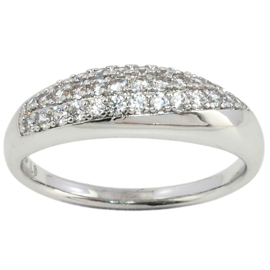 Каблучка Xuping Родій Інкрустація цирконієм фото №1