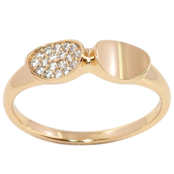 Кольцо Xuping Позолота 18K Декоративный узор с цирконием фото №23