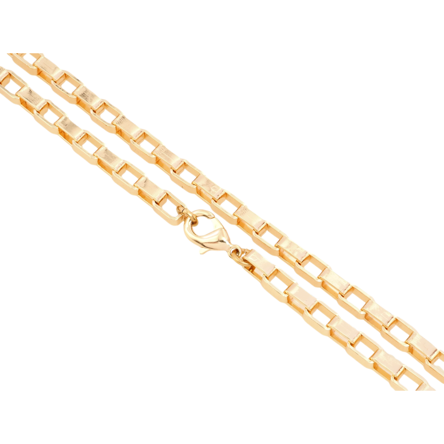Ланцюжок Xuping M&L Колір 18К Плетіння Якірне довжина 44см х 5мм фото №1