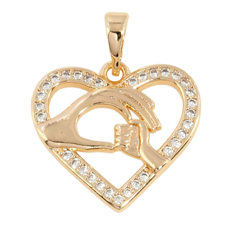 Кулон Xuping M&L Цвет 18К Материнская любовь для цепочки до 5мм фото №1 Кулон Xuping M&L Цвет 18К Материнская любовь для цепочки до 5мм фото №1