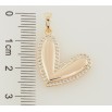 Кулон Xuping M&L Колір 18К Серце з цирконієм для ланцюжка до 5мм фото №2