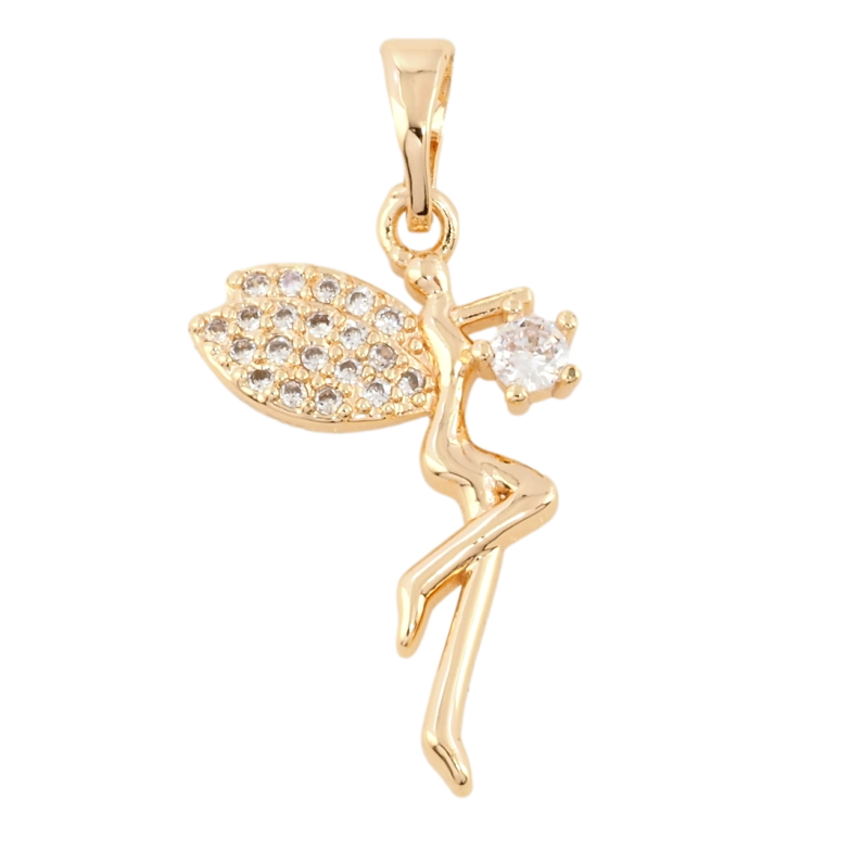 Кулон Xuping M&L Колір 18К Фея для ланцюжка до 5мм фото №1