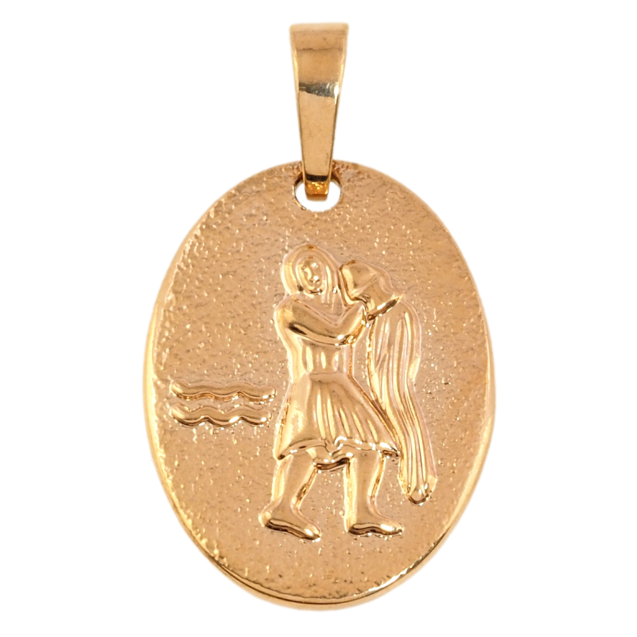 Кулон Xuping Позолота 18K Знак Зодіаку Водолій для ланцюжка до 7мм фото №1