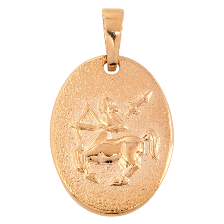 Кулон Xuping Позолота 18K Знак Зодіаку Стрілець для ланцюжка до 6мм фото №24