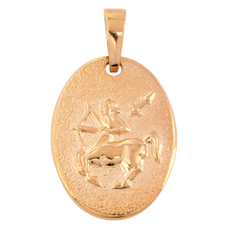 Кулон Xuping Позолота 18K Знак Зодіаку Стрілець для ланцюжка до 6мм фото №1 Кулон Xuping Позолота 18K Знак Зодіаку Стрілець для ланцюжка до 6мм фото №1