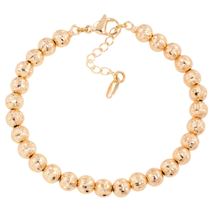 Браслет Xuping M&L Колір 18К Намистини довжина з доп.ланцюжком 17.5-21см х 6мм фото №13