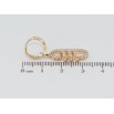 Серьги Xuping Позолота 18K подвески на колечках Декоративные подвески с цирконием фото №2 Серьги Xuping Позолота 18K подвески на колечках Декоративные подвески с цирконием фото №2