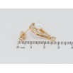 Серьги Xuping Позолота 18K пусеты Декоративные подвески с цирконием и жемчугом фото №2 Серьги Xuping Позолота 18K пусеты Декоративные подвески с цирконием и жемчугом фото №2