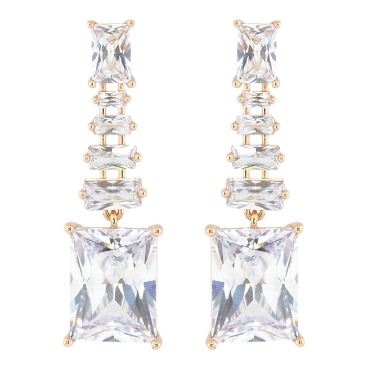 Серьги Xuping Позолота 18K пусеты Кристальный блеск фото №14 Серьги Xuping Позолота 18K пусеты Кристальный блеск фото №14